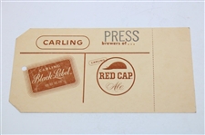 Jack Nicklaus Vs. Gary Player Turf Valley CC Full Press Ticket