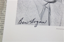 Ben Hogan 2X Signed 'My Partner, Ben Hogan' by Jimmy Demaret JSA ALOA