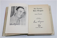 Ben Hogan 2X Signed 'My Partner, Ben Hogan' by Jimmy Demaret JSA ALOA