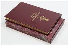 The Royal North Devon Golf Club 1864 - 1989 Book Signed by Co Authors EJ Davies & GW Brown
