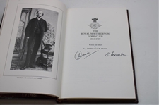 The Royal North Devon Golf Club 1864 - 1989 Book Signed by Co Authors EJ Davies & GW Brown
