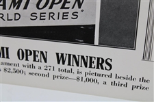 1940 Byron Nelson Wins Miami Open Illustrated Current News Poster