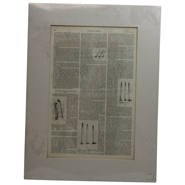 The Evolution Of The Golf Club Matted Harpers Weekly Article w/ Hugh Philp Content