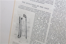 The Evolution Of The Golf Club' Matted Harpers Weekly Article w/ Hugh Philp Content