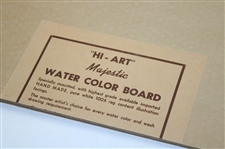 Original Water Color Drawing For Golf Outfit On Board