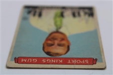1933 Gene Sarazen The Goudey Gum Co. Sport Kings #22 Golf Card