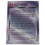 1996 Tiger Woods Sports Illustrated For Kids Card - Seldom Seen