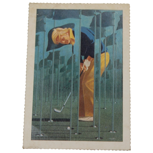1981 Jack Nicklaus Smithsonian Champions of American Sport Card