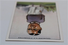 Imperial Tobacco Churchman Prominent Golfers Card #4/12 Walter Hagen Small Golf Card