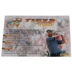 1997 Sported Shooting Stars Tiger Woods Oversize Golf Card