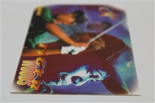 1997 Sported Shooting Stars Tiger Woods Oversize Golf Card