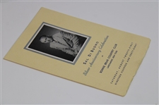 1948 Sal Di Buono Silver Anniversary Celebration at Bonnie Blair CC Dinner Menu