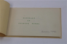 1948 'Golf A Treatise On The Royal And Ancient Game'