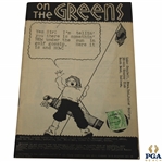 1933 'On The Greens' Booklet