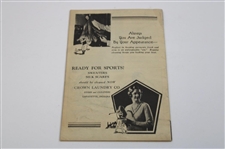 1933 'On The Greens' Booklet