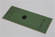 1931 'Medinah Country Club By Laws' Booklet