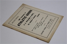 1901 Spalding Catalogue Of Athletic Goods