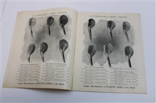 1901 Spalding Catalogue Of Athletic Goods