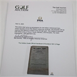 The Golfers Guide Official Handbook Of Scotland 1901-2 Page