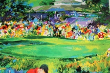 Leroy Neiman Signed 2000 PGA at Valhalla Golf Club Poster JSA ALOA