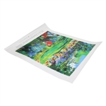 Leroy Neiman Signed 2000 PGA at Valhalla Golf Club Poster JSA ALOA