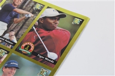 Legends Sports Memorabilia Magazine Uncut Card Sheet with Masters Champs