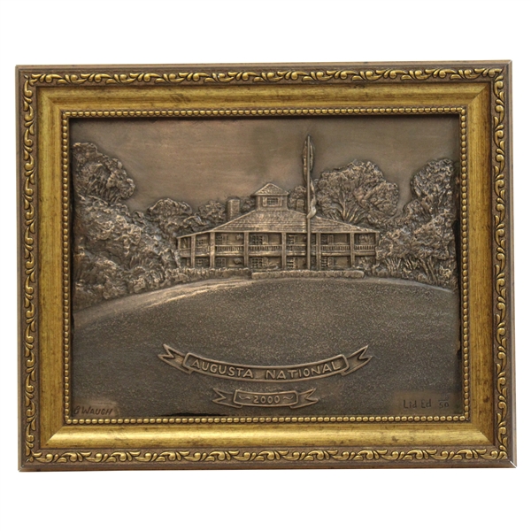 Augusta National GC 2000 Clubhouse Coated Bronze #15/50 by Artist Bill Waugh