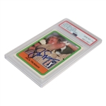 Jack Nicklaus Signed 1981 Donruss Golf Card #13 PSA/DNA #85013971 Auto Grade 10