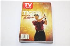 Tiger Woods TV Guides - One For Each Major