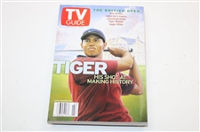 Tiger Woods TV Guides - One For Each Major