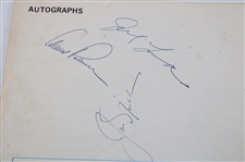 Nicklaus, Palmer, & One Other Signed 1972 Bob Hope Desert Classic Program JSA ALOA