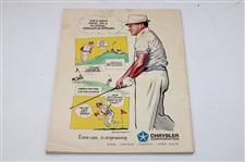 Nicklaus, Palmer, & One Other Signed 1972 Bob Hope Desert Classic Program JSA ALOA