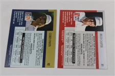 Billy Casper & Corey Pavin Signed PGA Tour Pro Set Cards JSA ALOA