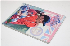 Tiger Woods Legends Sports Memorabilia Grand Slam Magazine W/ Card Sheet