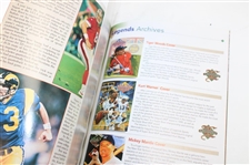 Tiger Woods Legends Sports Memorabilia Grand Slam Magazine W/ Card Sheet
