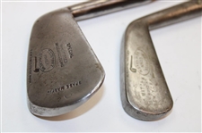 R.D. Pryde New Haven Special Hand Forged 1 Iron & Tom Stewart Special Spade Mashie