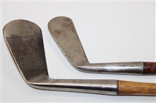 R.D. Pryde New Haven Special Hand Forged 1 Iron & Tom Stewart Special Spade Mashie