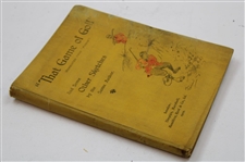 1902 'That Game Of Golf & Some Other Sketches' 1st Edition Book by Tom Browne