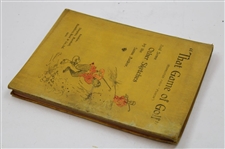 1902 'That Game Of Golf & Some Other Sketches' 1st Edition Book by Tom Browne