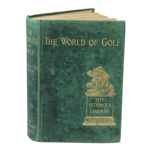 1898 The World of Golf Book by Garden Smith - The Isthmian Library