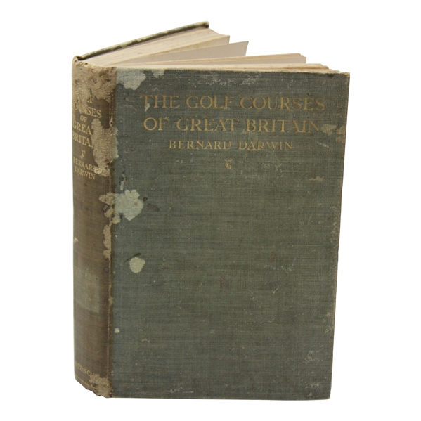 1925 The Golf Courses Of Great Britain 2nd Edition Book by Bernard Darwin