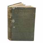1925 'The Golf Courses Of Great Britain' 2nd Edition Book by Bernard Darwin