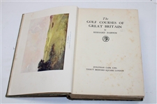 1925 'The Golf Courses Of Great Britain' 2nd Edition Book by Bernard Darwin