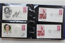 Lot of LPGA Players Signed First Day Covers Inc. Patty Berg, Nancy Lopez, Annika Sorenstam & More