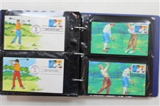 Lot of LPGA Players Signed First Day Covers Inc. Patty Berg, Nancy Lopez, Annika Sorenstam & More