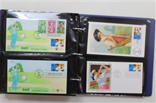 Lot of LPGA Players Signed First Day Covers Inc. Patty Berg, Nancy Lopez, Annika Sorenstam & More