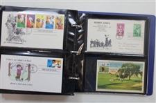 Lot of LPGA Players Signed First Day Covers Inc. Patty Berg, Nancy Lopez, Annika Sorenstam & More
