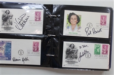 Lot of LPGA Players Signed First Day Covers Inc. Patty Berg, Nancy Lopez, Annika Sorenstam & More