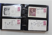 Lot of LPGA Players Signed First Day Covers Inc. Patty Berg, Nancy Lopez, Annika Sorenstam & More