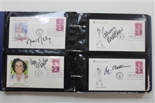 Lot of LPGA Players Signed First Day Covers Inc. Patty Berg, Nancy Lopez, Annika Sorenstam & More